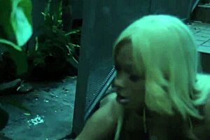 j cannon riding big clit in group threesome