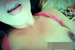 The Busty Stepmother Touches Herself Intensely