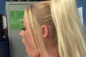 Cindy Behr Hires Studs To Fuck Her Hard At Work