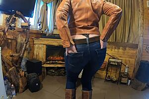 beautiful milf housewife gets slapped in roleplay scene