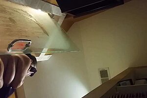 Hidden Camera Captures Mature Woman With Tits