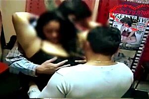 why is this greedy wife so submissive in bed?