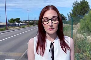 See Lavyana Belle's natural tits in lingerie