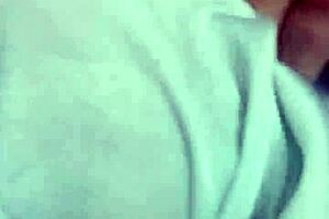 Byrd jerks off for Ladybyrd's exhibitionist tease