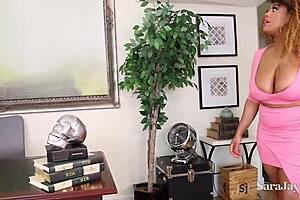 How Does Sara Jay Handle Desk-Pounding Action So Well?