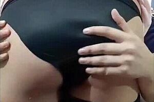 Undressing Mature Latina Dona Mary in Her Room as Husband Leaves