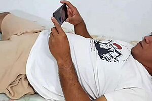 My aunt Mya caught me jerking and gave her ass.