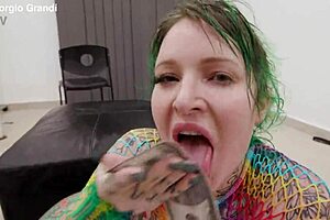 Overwhelmed by Alexxa Vice's Wild 6on1 Anal Gangbang