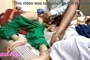 Desi Stepson Lies Next To Stepmom, Opens Shalwar, Sees Pussy, Then Fucks Her.