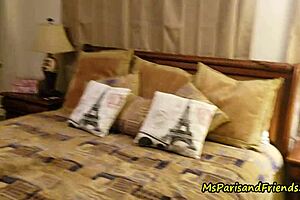 she loses the card game and has to strip to win.