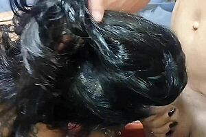 lene gave pussy to big cock in swing party bathroom