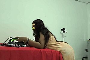 An 18-Year-Old Student Fixes Her Uniform To Go To Class In The Morning Shes A Cute Sexy Chubby Girl