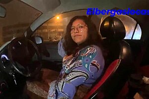 fucking in car after party, almost caught? she gives oral, then hotel