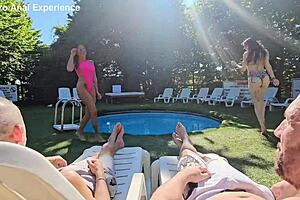 Orgy Party In A Swimming Pool