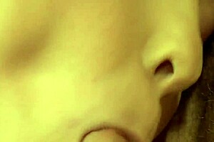 brooklyn night is getting her shaved pussy stretched by that big dick in heels on the bed.