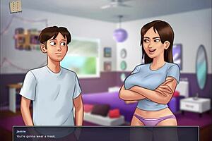 Exciting episode 154 of summertime saga!