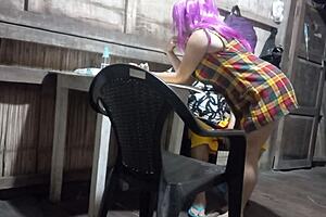 yo, check this hot stepmom teasing her stepson in real homemade vid! 🔥