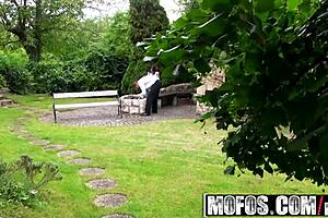 Nomi Malone In Back Yard Voyeur Scene