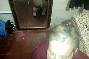 Naughty sister-in-law gives blowjob until she gets milk