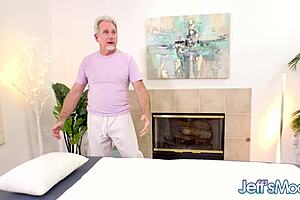 Chubby Blonde Lila Lovely Gets A Sensual Rubdown, Her Big Natural Tits And Pussy Stimulated With Toys