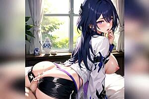 Fucking Tight Pink Pussy With Huge Dick! Swallow Massive Cock!