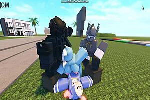 Whoreblox gangbang moment eleven