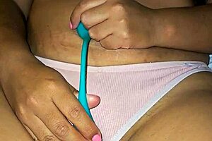 latina housewife gets cum covered tight pussy 😏