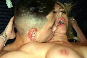 Intense Garage Action With Two Hot Milfs