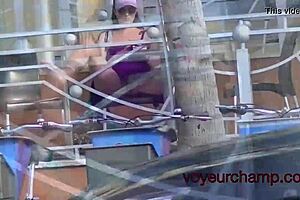 kiki daire conceals food under traditional attire in the shop