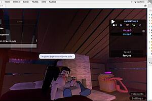 putita hace footjob a su papi