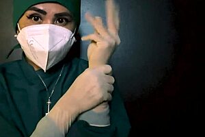 Latex Gloves Fetish Domination