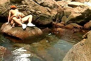 oops, upskirt! i pull my mini skirt up, showing my wet pussy for ass worshiping as a cute young milf slut getting rough.