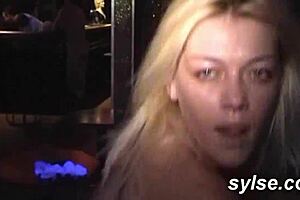 Lesbian strapon action outdoors!