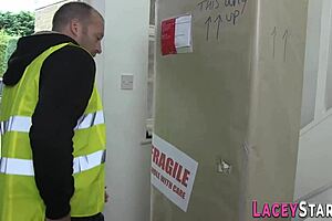 Busty Blonde Lesbian With Toys?