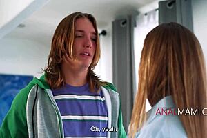 stepmom ensures safety by taking it deep in anal from stepson