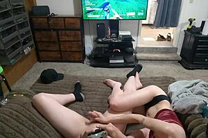 fortnite and fucking with cute blonde richelle rose in the game room