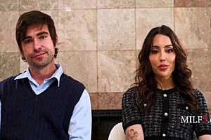 Super spies vanessa sky and lucky fate share a moment mid mission!