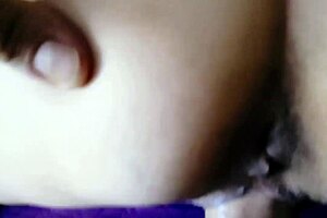 Intense close-up POV of amateur homemade anal action