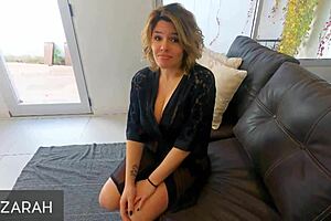 Stepmom Aids with Condom Then Takes It Off for Creampie!