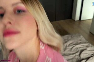 young stepmom teaches stepson life skills