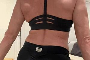 Muscle Flexing Housewife Solo