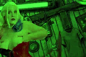 i watched granny in harley quinn costume get missionary creampie