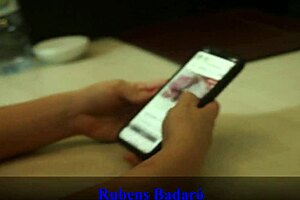 Milf in red sheer begs for monster cock anal. Bent over for doggystyle blowjob.