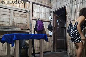 Sensual Latina MILF debuts African hairstyle showcasing Venus buttocks skills