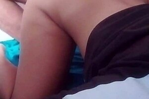 Latina Stepmom Bent Over in Doggystyle Passion