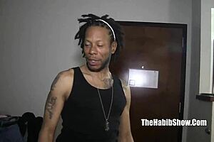 Slave Bunny Sky Feels Intense Pleasure From Master Dallas Strokes