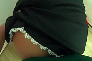 cosplay fun with slutty nun and nymphomaniac maid in wet cum compilation