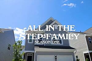 Stepmom Kymber Leigh hurries home to stroke stepson's huge cock for relief.