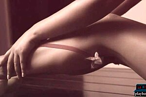 Latina MILF beauties Alisette Rodriguez and Brittani Jade strip for Playboy?