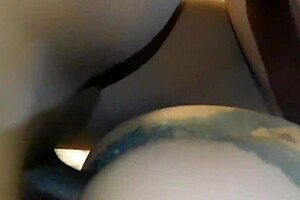 the black guy fucks my ass and cum drips everywhere